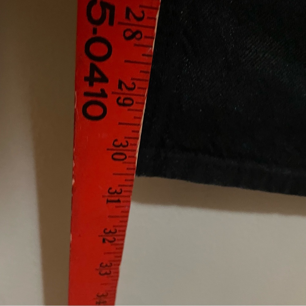 H&M Edition Blue Denim Wide Leg Jeans with Black Wax Coating – Size 4 Like New - Picture 13 of 16
